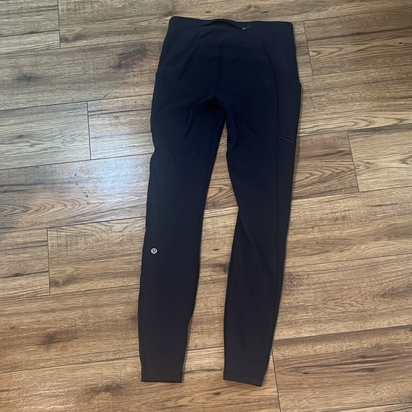 Lululemon Speed Up Tight, 28” size 6. Navy Blue - Picture 6 of 7